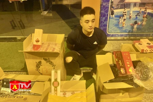 Đến chung cư rao bán hàng nghìn bao thuốc lá nhập lậu