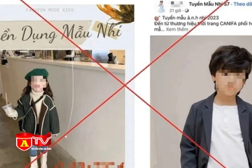 Cảnh giác với thủ đoạn "tuyển mẫu nhí chụp ảnh"