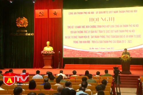 Đẩy mạnh phong trào toàn dân bảo vệ an ninh Tổ quốc trong tình hình mới