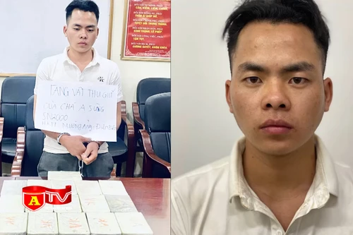 Triệt phá đường dây mua bán ma tuý, thu giữ 16 bánh heroin