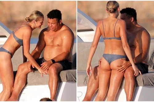 [ẢNH] Ronaldo quấn quýt bên bạn gái kém 15 tuổi trên du thuyền