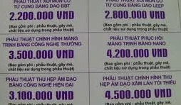 Buông thả đã đời, vài triệu là vá xong "đời con gái"?