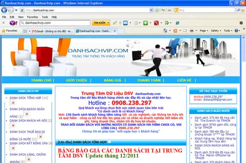 Thu tiền tỷ từ mua bán thông tin cá nhân - Phạm tội kiểu mới