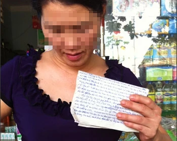 Đọc lại bức thư tử tù sát thủ trong vụ cướp tiệm vàng Kim Sinh