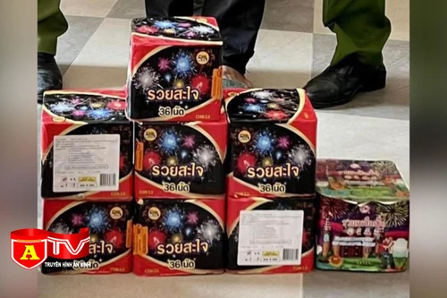 Bắt giữ đối tượng tàng trữ pháo nổ trong nhà nghỉ