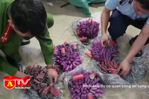 Cảnh báo hiểm họa tự chế pháo nổ