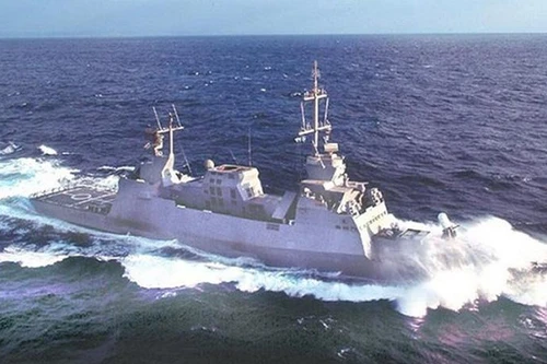 [ẢNH] Chiến hạm cực mạnh Israel mang theo ‘Vòm sắt’ để bảo vệ dàn khoan dầu khí