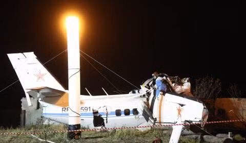 [ẢNH] Rơi máy bay thảm khốc ở Nga, 23 người thương vong