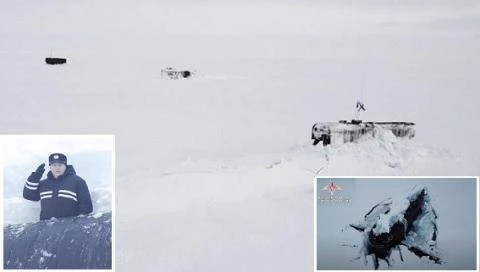 [VIDEO] Ba tàu ngầm hạt nhân Nga bất ngờ phá băng trồi lên ở Bắc Cực