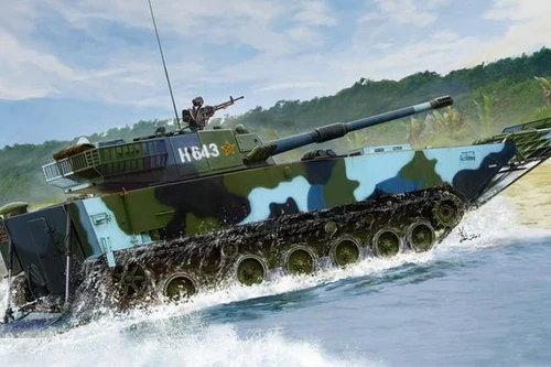 [ẢNH] Hải quân Thái Lan nói gì khi nhận 3 xe tăng hạng nhẹ Trung Quốc