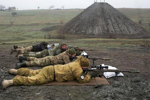 [ẢNH] Ukraine sử dụng súng bắn tỉa cực mạnh của Mỹ đối phó lực lượng ly khai