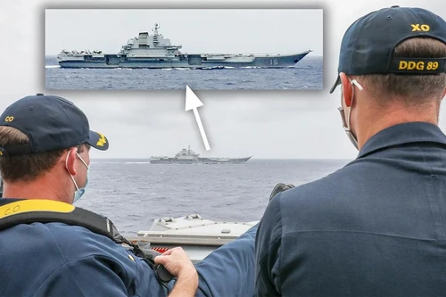 [ẢNH] Mỹ 'gửi cảnh báo' tới Trung Quốc qua một bức ảnh