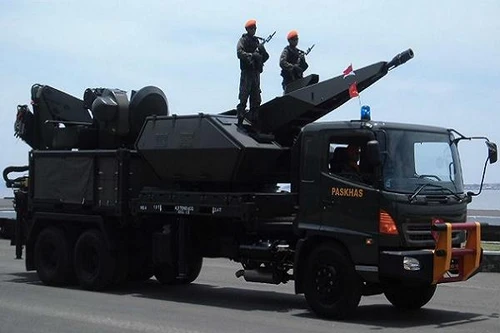 Indonesia triển khai tên lửa phòng không Skyshield tại Biển Đông, đối phó Trung Quốc