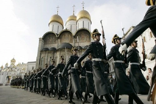 Chùm ảnh đẹp về Trung đoàn Tổng thống Nga