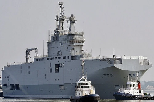 Crimea tuyên bố có thể đóng tàu sân bay chở trực thăng lớp Mistral