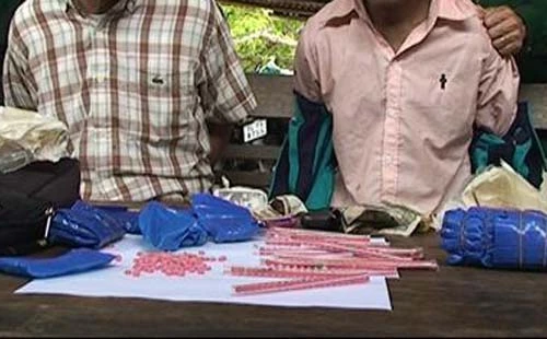 Triệt phá đường dây vận chuyển 2390 viên ma túy tổng hợp