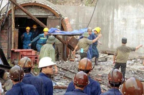 Sập lò than, một công nhân tử vong