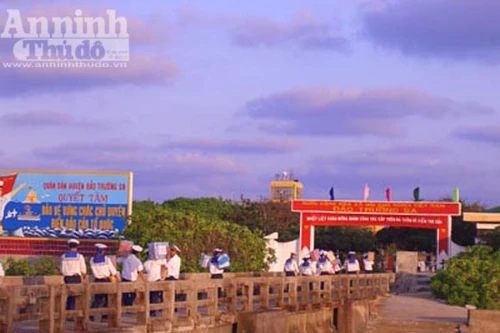 Khởi công xây dựng Trường tiểu học tại thị trấn Trường Sa 