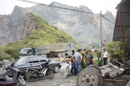 Lại sạt lở đá, 3 công nhân bị đè chết tại chỗ