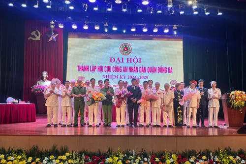 Ra mắt Hội cựu Công an nhân dân quận Đống Đa