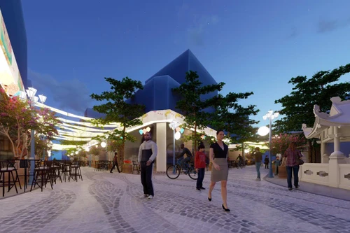 Sẽ đầu tư lát đá lòng đường phố ẩm thực đêm Đảo Ngọc - Ngũ Xã