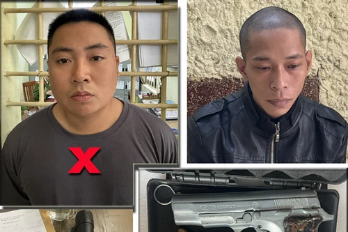 Bắt giữ 2 đối tượng mua bán, vận chuyển trái phép vũ khí quân dụng