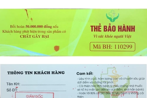 Công an Hà Nội tìm bị hại trong vụ giả danh Thanh tra Sở Y tế lừa đảo bán thuốc xương khớp 
