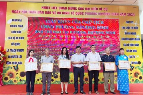  Tích cực tham gia phong trào Toàn dân bảo vệ an ninh Tổ quốc