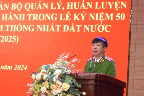 Hơn 3.400 cán bộ, chiến sĩ, học viên CAND sẽ tham gia diễu binh kỷ niệm 50 năm Ngày giải phóng miền Nam