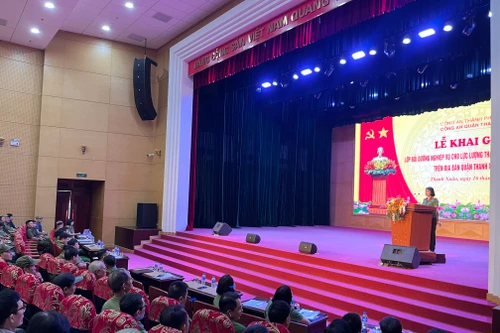 Bồi dưỡng chính trị, pháp luật và nghiệp vụ cho gần 700 đội viên tổ bảo vệ an ninh trật tự ở cơ sở