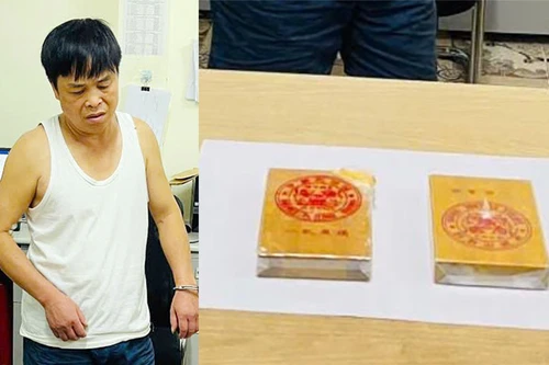 Tuần tra phát hiện đối tượng vận chuyển trái phép 2 bánh heroin