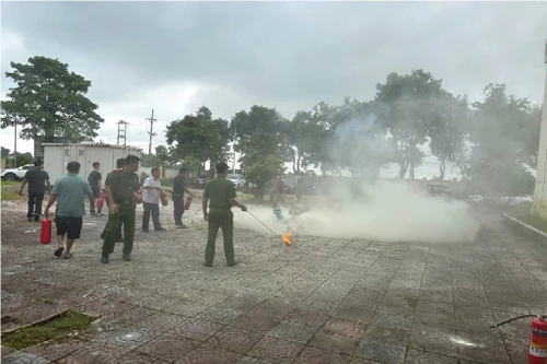 Tập huấn kỹ năng an toàn cháy, nổ cho các cơ sở sản xuất, kinh doanh