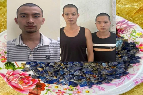 3 đối tượng lừa đảo livestream bán đá “đổ thạch”