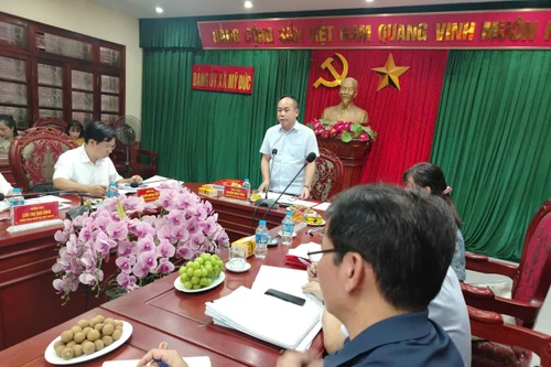 Đảm bảo công tác tổ chức Đại hội Đảng bộ xã lần thứ I trang trọng, nghiêm túc