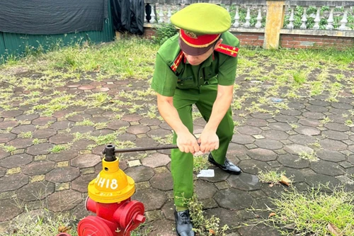 Khảo sát, thu thập dữ liệu và cập nhật thông tin nguồn nước phục vụ chữa cháy