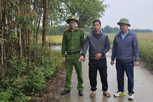 Công an xã Đồng Việt phối hợp điều tra, làm rõ đối tượng cướp giật tài sản