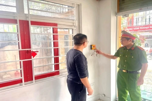 Kiểm tra hoạt động chuông báo cháy tổ liên gia