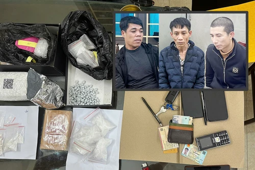 3 đối tượng mua bán ma túy qua mạng xã hội bị bắt giữ
