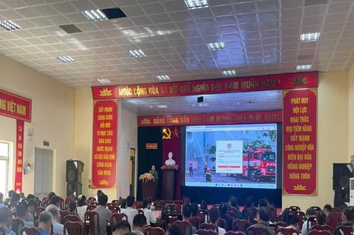 Cập nhật, số hoá dữ liệu cơ sở để quản lý nhà về phòng cháy, chữa cháy và cứu nạn, cứu hộ