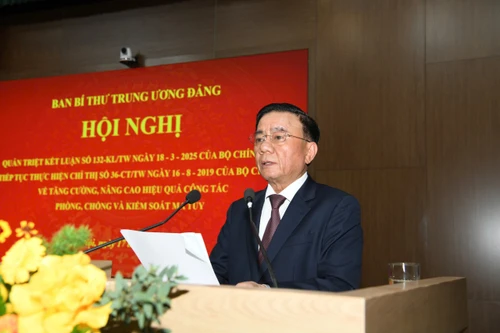 Nhiệm vụ phòng chống ma túy là trách nhiệm của cả hệ thống chính trị và toàn xã hội