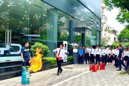 Cách xử lý hỏa hoạn đối với xe điện và biện pháp phòng ngừa tại cơ sở kinh doanh 