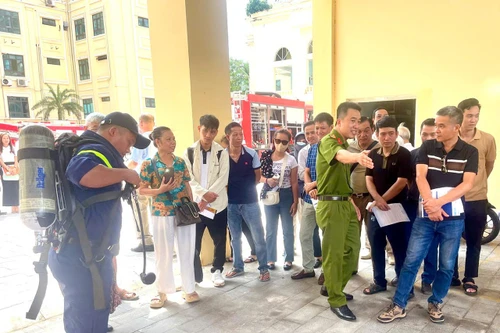 Đội Chữa cháy và cứu nạn, cứu hộ khu vực số 14 nỗ lực vì sự an toàn của người dân