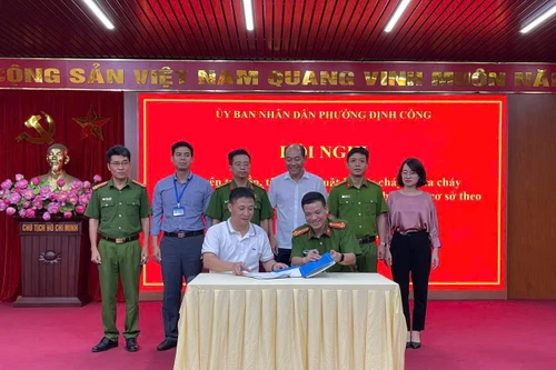 Lực lượng Cảnh sát phòng cháy phối hợp điều tra cơ bản các địa bàn