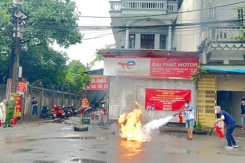 Phát huy tối đa hiệu quả của lực lượng tại chỗ trong công tác phòng cháy