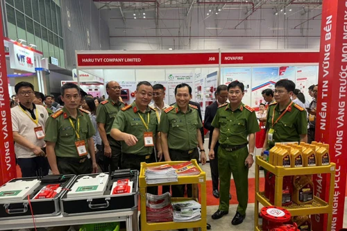 Công ty tháng 8 tham gia triển lãm 4 nhóm sản phẩm, giải pháp chữa cháy, cứu nạn, cứu hộ