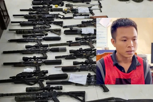 Bắt nhóm đối tượng chế tạo, mua bán vũ khí số lượng “khủng”