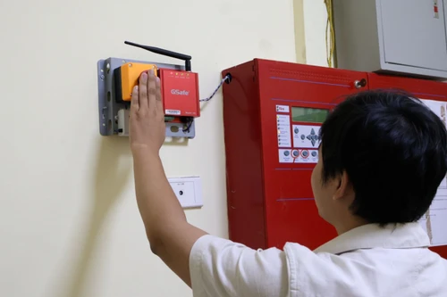 Giảm thiệt hại do hỏa hoạn nhờ thiết bị truyền tin báo cháy