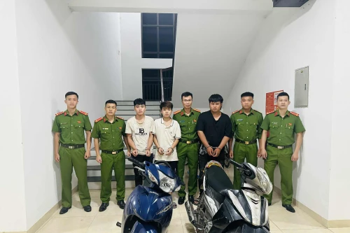 Nhanh chóng bắt giữ 3 đối tượng cướp giật tài sản