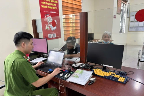 Công an xã Đại Thanh: Mọi hoạt động đều hướng đến phục vụ người dân