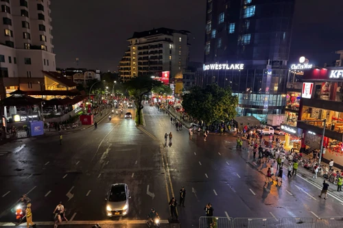 Công an Hà Nội triển khai các nhiệm vụ trong đêm, sẵn sàng đảm bảo an ninh, an toàn buổi tổng duyệt A80